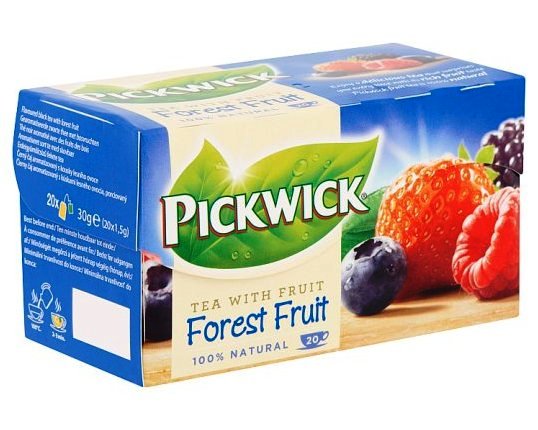 Pickwick černý čaj 20 × 1,5 g - lesní směs