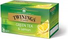 Twinings zelený čaj, 25 × 2 g, Green Tea & Lemon