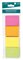 CONCORDE Samolepicí bloček neon 51 × 38 mm - mix barev
