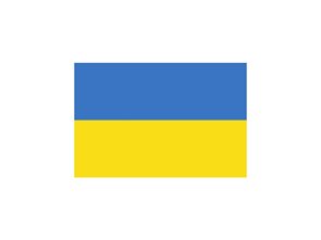 Vlajka Ukrajiny - karabiny na zavěšení 150 x 100 cm