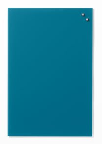 NAGA skleněná magnetická tabule 40 x 60 cm, modrozelena