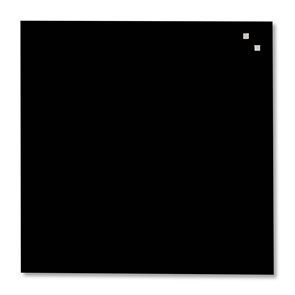 NAGA skleněná magnetická tabule 45 x 45 cm, černá