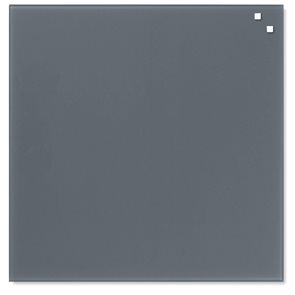 NAGA skleněná magnetická tabule 45 x 45 cm, šedá