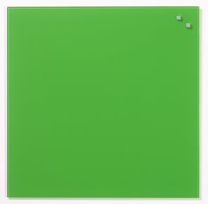 NAGA skleněná magnetická tabule 45 x 45 cm, zelená