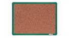 boardOK Korková tabule s hliníkovým rámem 60 × 45 cm, zelený rám