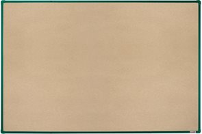 BoardOK Tabule s textilním povrchem 180 × 120 cm, zelený rám