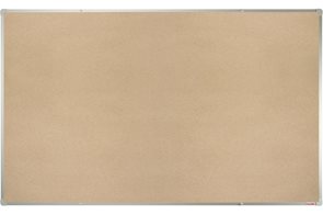 BoardOK Tabule s textilním povrchem 200 × 120 cm, stříbrný rám