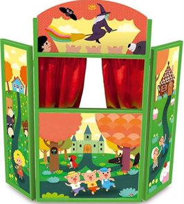 Dětské dřevěné divadlo