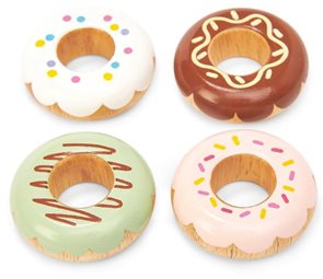 Donuty - dřevěné sladkosti