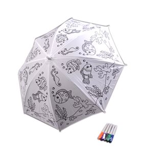 Deštník pro děti Omalovánka