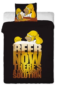Ložní povlečení The Simpsons Homer Beer 140 x 200