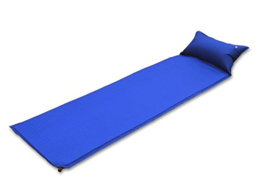 Samonafukovací karimatka 183 cm - modrá