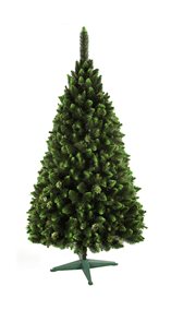 Umělý vánoční stromek Borovice zelený brokát 120 cm