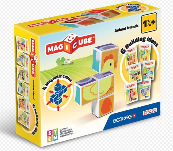 Magicube - Zvířátka, 4 kostky