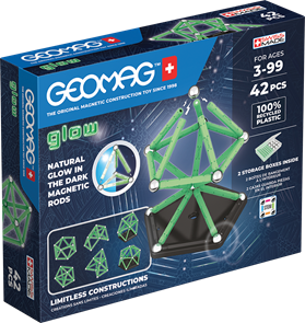 Geomag Glow Recycled 42 ks