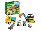 LEGO DUPLO® Town 10931 Náklaďák a pásový bagr