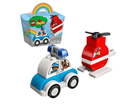 LEGO DUPLO® 10957 Hasičský vrtulník a policejní auto