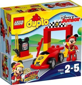 LEGO DUPLO Disney 10843 Mickeyho závodní auto