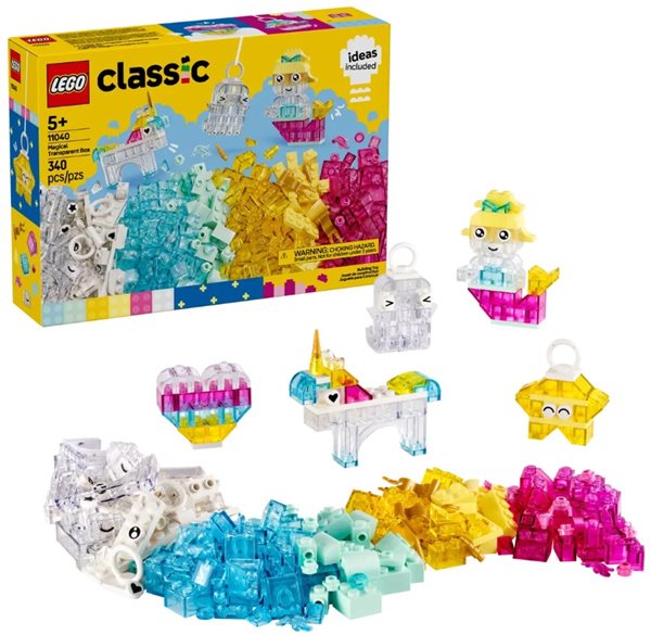 LEGO® Classic 11040 Kouzelná průhledná krabička
