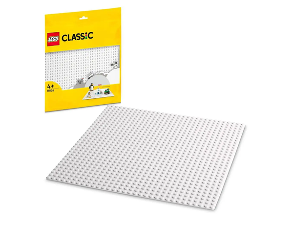 Levně LEGO® Classic 11026 Podložka ke stavění - bílá