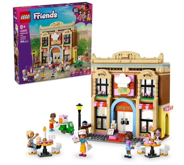 LEGO® Friends 42655 Restaurace a škola vaření