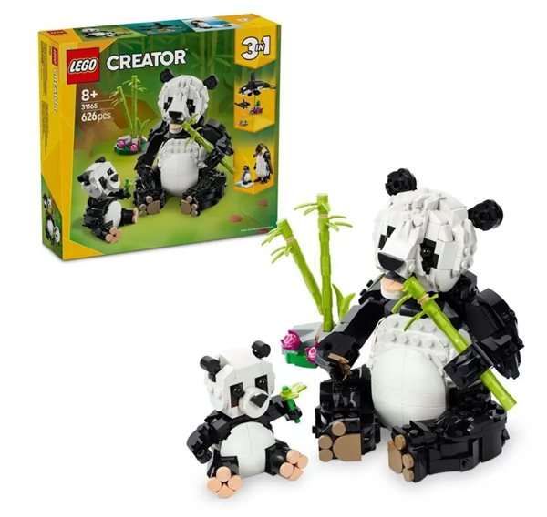 LEGO® Creator 31165 Divoká zvířata - Pandí rodinka