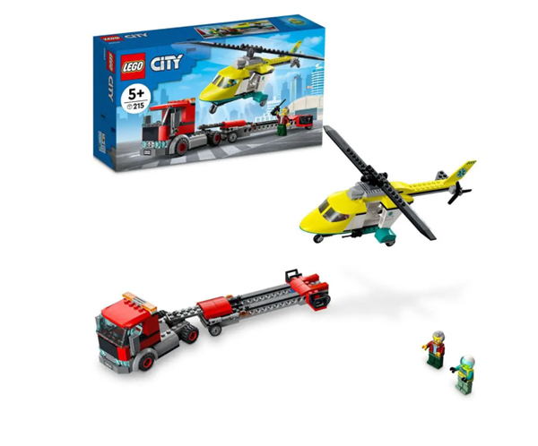 Levně LEGO® City 60343 Přeprava záchranářského vrtulníku
