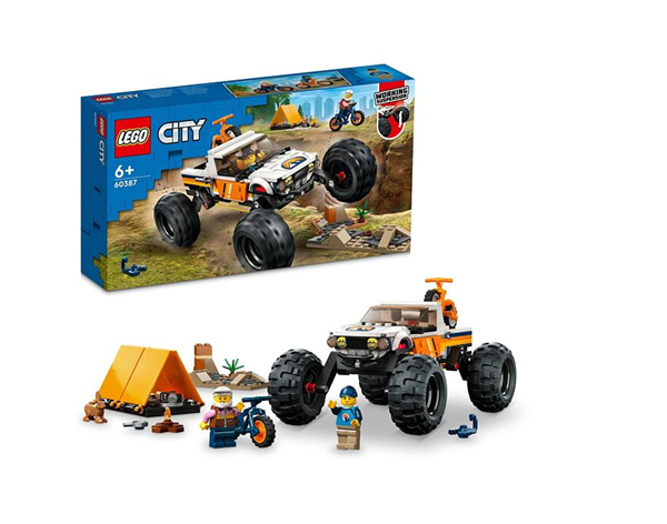 LEGO® City 60387 Dobrodružství s teréňákem