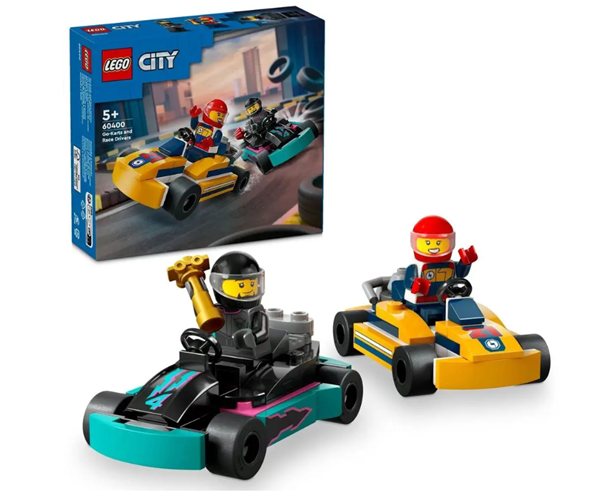 Levně LEGO® City 60400 Motokáry s řidiči
