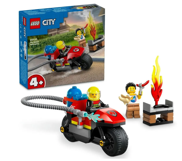 Levně LEGO® City 60410 Hasičská záchranná motorka