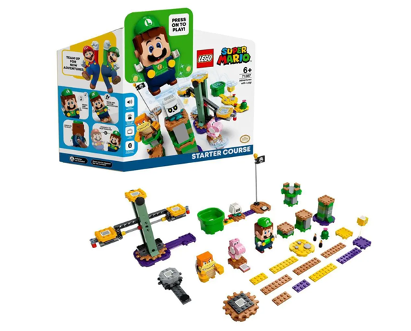 Levně LEGO® Super Mario™ 71387 Dobrodružství s Luigim – startovací set