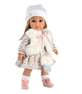 Llorens 53536 ELENA - realistická panenka s měkkým látkovým tělem - 35 cm