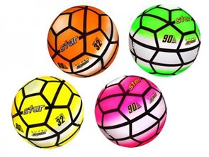 Míč 23 cm design fotbal - mix barev