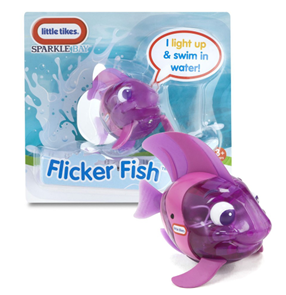 Svítící rybka - fialová