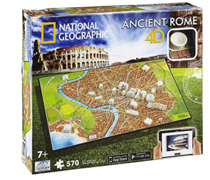 4D Puzzle National Geographic Starověký Řím