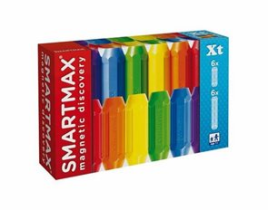 Stavebnice SmartMax - krátké a dlouhé tyče - 12  ks