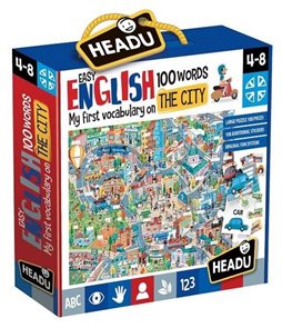 Puzzle Easy English: Ve městě 108 dílků