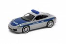 Auto Welly policie Porsche 911(991) Carrera S kov/ plast 12cm volný chod