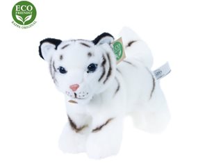 Plyšový tygr bílý mládě stojící 22 cm Eco-Friendly