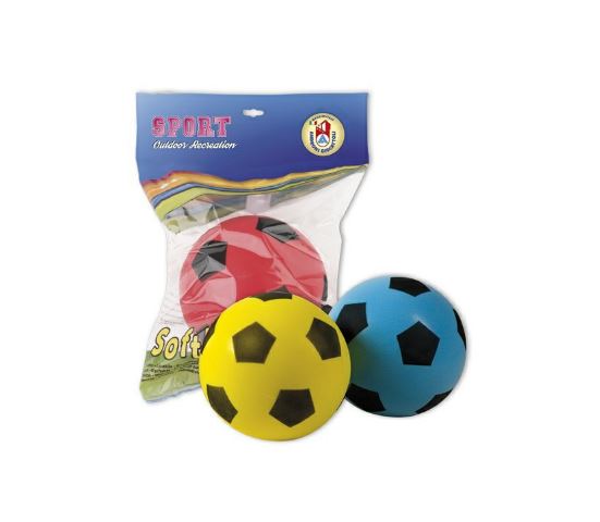 Androni Soft míč 19,4 cm, mix barev