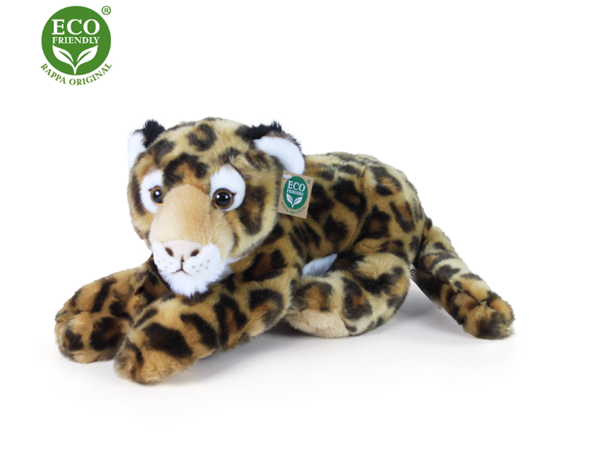 Levně Plyšový leopard ležící 40 cm