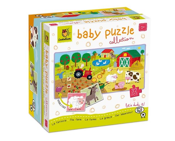 Levně Farma dětské puzzle 32 dílků
