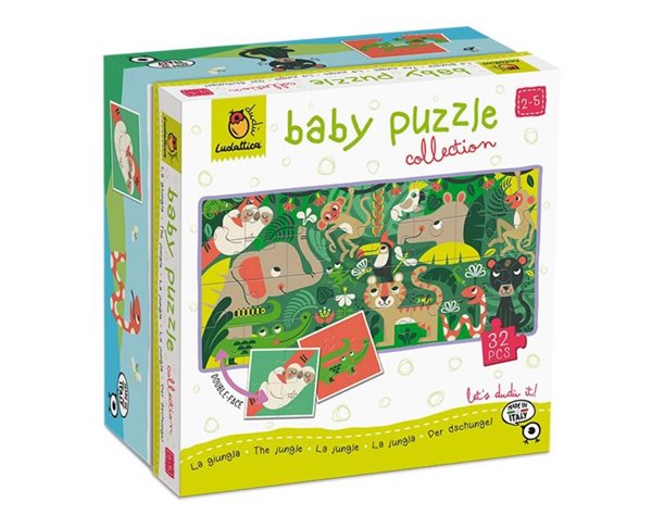 Levně Džungle dětské puzzle 32 dílků