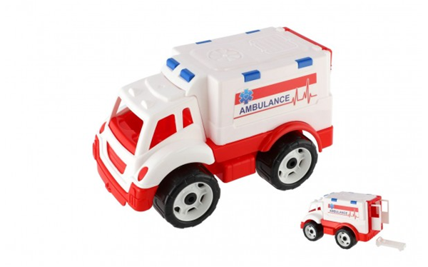 Levně Auto ambulance na volný chod