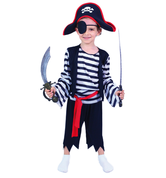Dětský kostým pirát (S)