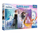 Puzzle 3 v 1 maxi oboustranné 24 dílků Šťastná země Ledové království/ Frozen