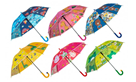 Deštník vystřelovací 66 cm - mix motivů