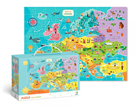 Puzzle Mapa Evropy - 100 dílků