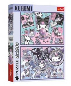 Puzzle 2 v 1 Neplechy s Kuromi 2 x 200 d&#237;lků