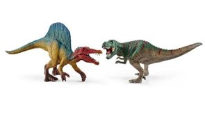 Schleich 41455 Set malý Spinosaurus a T-rex